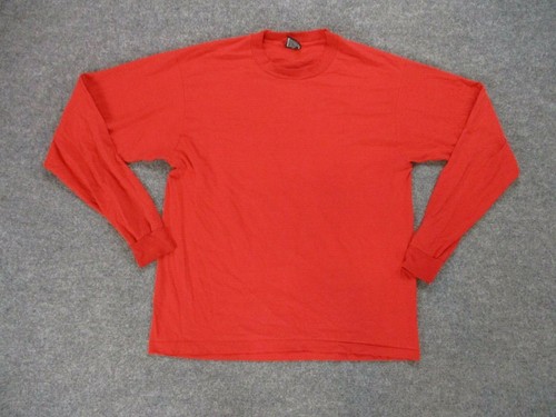 Long Sleeve Vintage Blank USA Mens | eBay