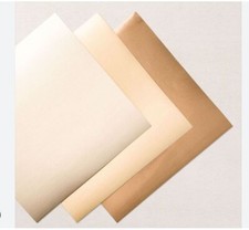 NEW-Stampin' Up BRUSHED METALLIC Cardstock 12"x12"- 6 sheets NEW and SEALED