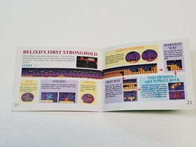 Kick Master Authentic Original NES Nintendo Manual Only *