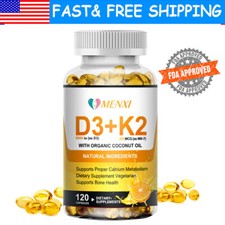 Vitamin D3 5000IU and K2 MK-7 100mcg - 120 Tablets - Immune Function Wellness US