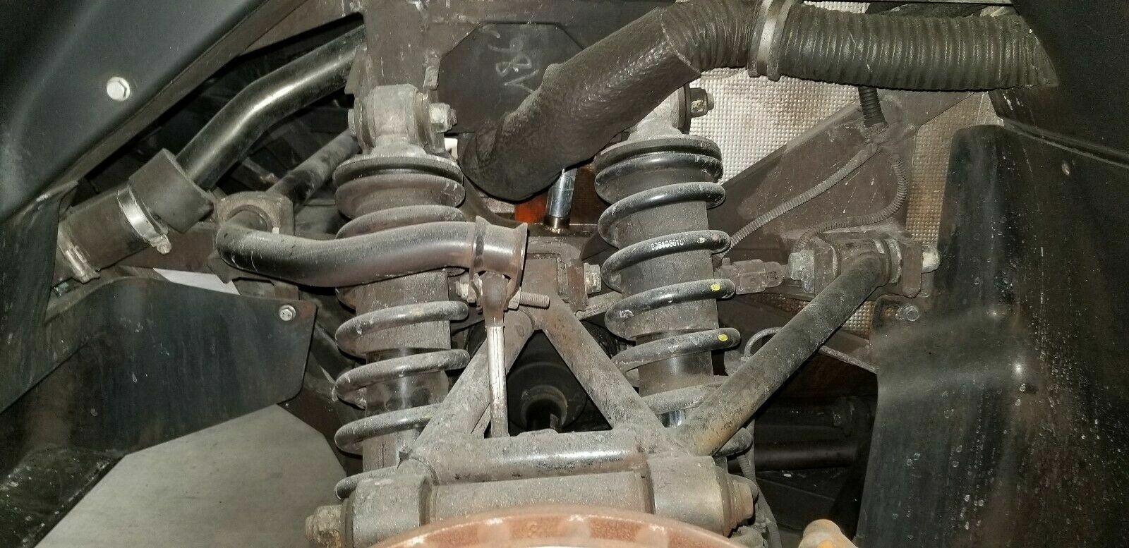 LAMBORGHINI MURCIELAGO REAR RIGHT SUSPENSION ARM SHOCK AXLE HUB BRAKE OEM 