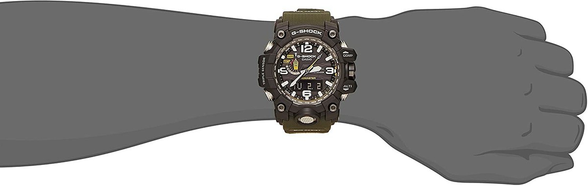 Casio G-SHOCK GWG-1000-1A3JF MUDMASTER Radio Solar Men Watch GWG