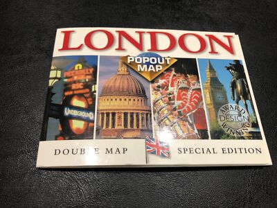 London Double Pop out Map Special Edition By Compass Maps