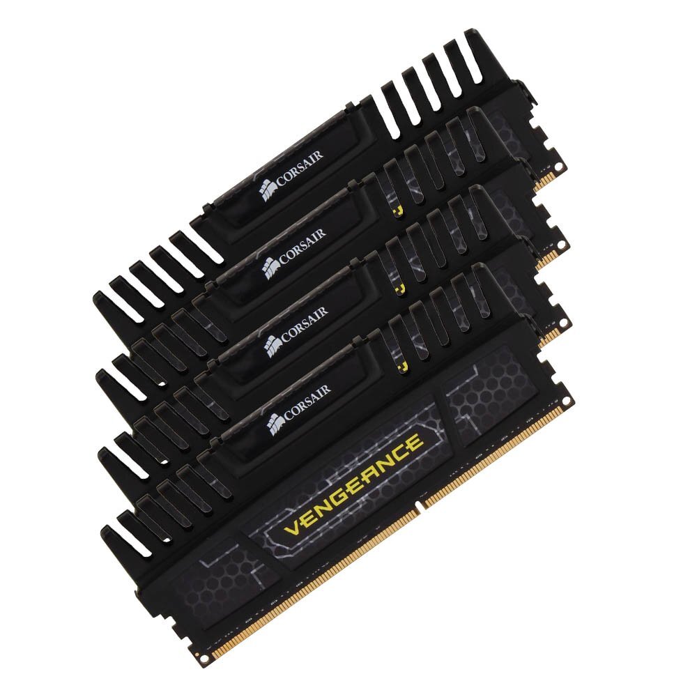 メモリー CORSAIR Vengeance 2400MHz DDR3 32GB Corsair Vengeance 32GB Kit 4x 8GB DDR3 OC 2400MHz PC3 240Pin