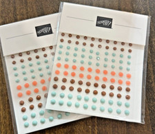 Lot 2 New Packs Opaque Faceted Gems Embellishments