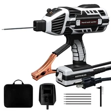 YesRight 110V 120Amp Handheld ARC Welder Gun with Digital Display IGBT Inverter
