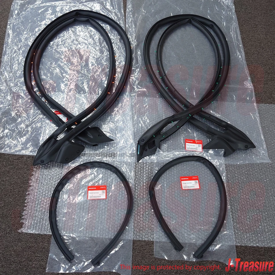 HONDA ACURA NSX 91-05 Genuine Door Lower RH LH & Lower Outer Weatherstrip Set - Изображение 2 из 4