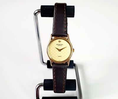 raymond weil gold dress watch Vintage Raymond Weil Gold Plated Dress Watch / Gold Quartz Watch / Gold Dress Watch / Womans Watch / Gift for Her (q16)