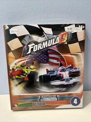 Formula D: Circuits 4 - Grand Prix of Baltamore & Buddh Board Game Tracks New