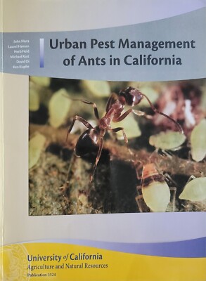 Urban Pest Management of Ants in California - Paperback - ACCEPTABLE