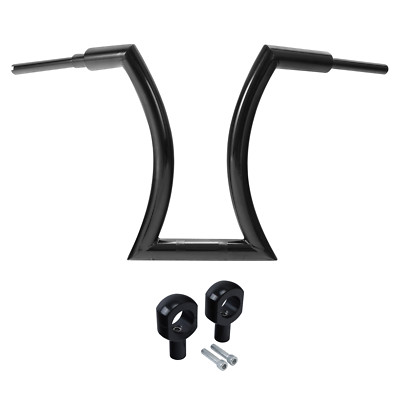 20'' Rise 2'' Hanger Handlebar + Risers Fit For Harley Softail 883 1200