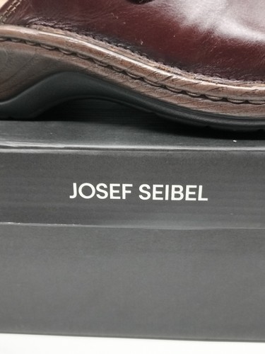 Josef Seibel Carole Brown Leather Mules Clogs EU 39 US 8 Slip On Comfort - Picture 2 of 14