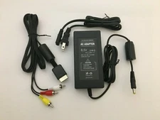 NEW Hookups AC Adapter Power Cord AV Cable for Slim 70000 series Playstation PS2
