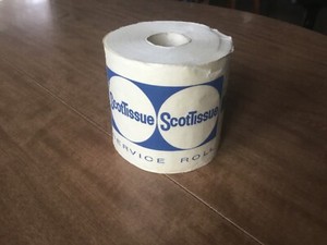 Vintage 1958 ScotTissue Toilet Paper 1000 Sheets Made in USA