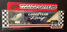 Matchbox Super Star Transporters GoodYear Racing Huggins Tires Sales 1992 NASCAR