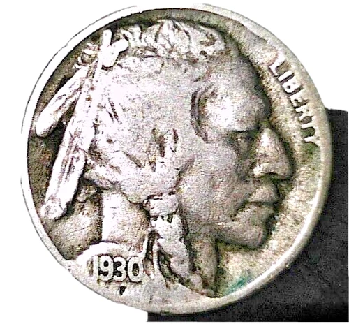 1930 P Buffalo Nickel -Good Condition