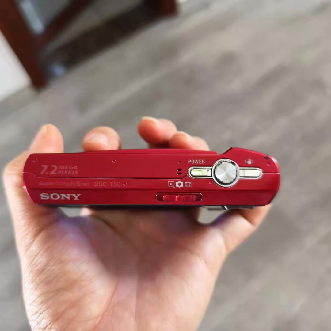 Sony Cyber Shot DSC-T50 7.2MP CCD Vintage Digital Camera