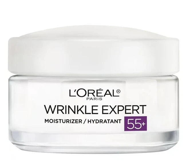 L'Oreal Wrinkle Exper - Anti-Arrugas - Crema Hidratante 55+ Antiarrugas 48g Foto 2 de 4