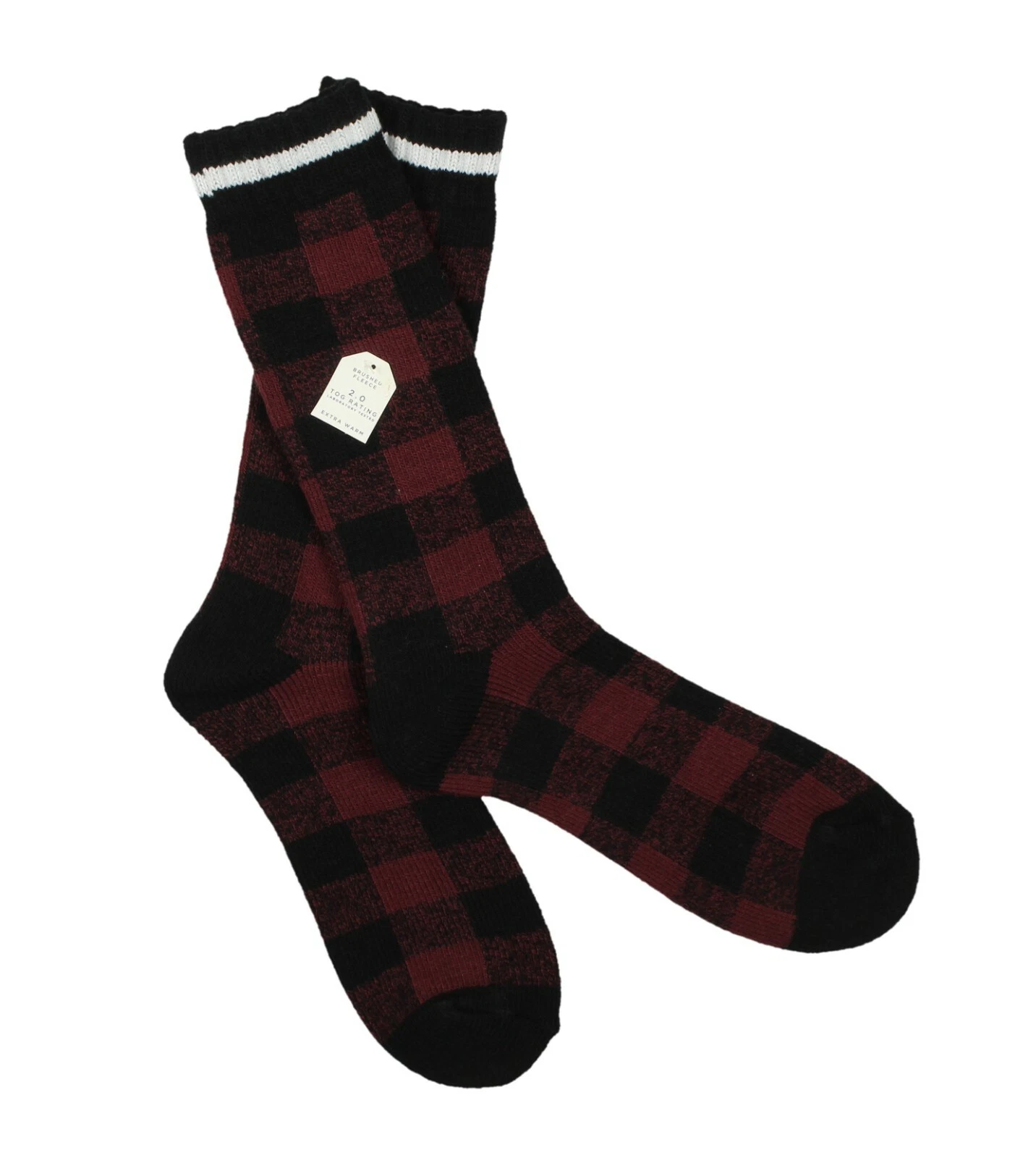 BEN SHERMAN Extra Warm Thermal Winter Crew Socks Men's sz (6-12)