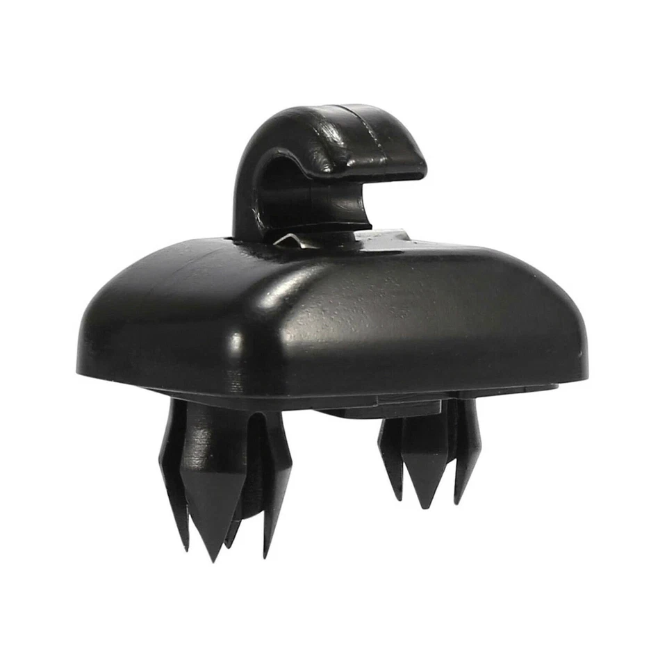 2PCS Sun Visor Clip Black for Audi A3 A4 A5 Q5 A7 B6 B7 B8 S4 S5 TT 8E0857562A - Image 4 of 4