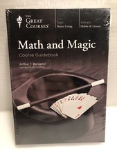 Sealed The Great Courses Math and Magic: 2 DVDs + Course Guidebook 2018 New