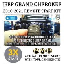 Plug Play Remote Start Fits Jeep Grand Cherokee 2018-2021 Plug Play Remote Start Fits Jeep Grand Cherokee 2018-2021