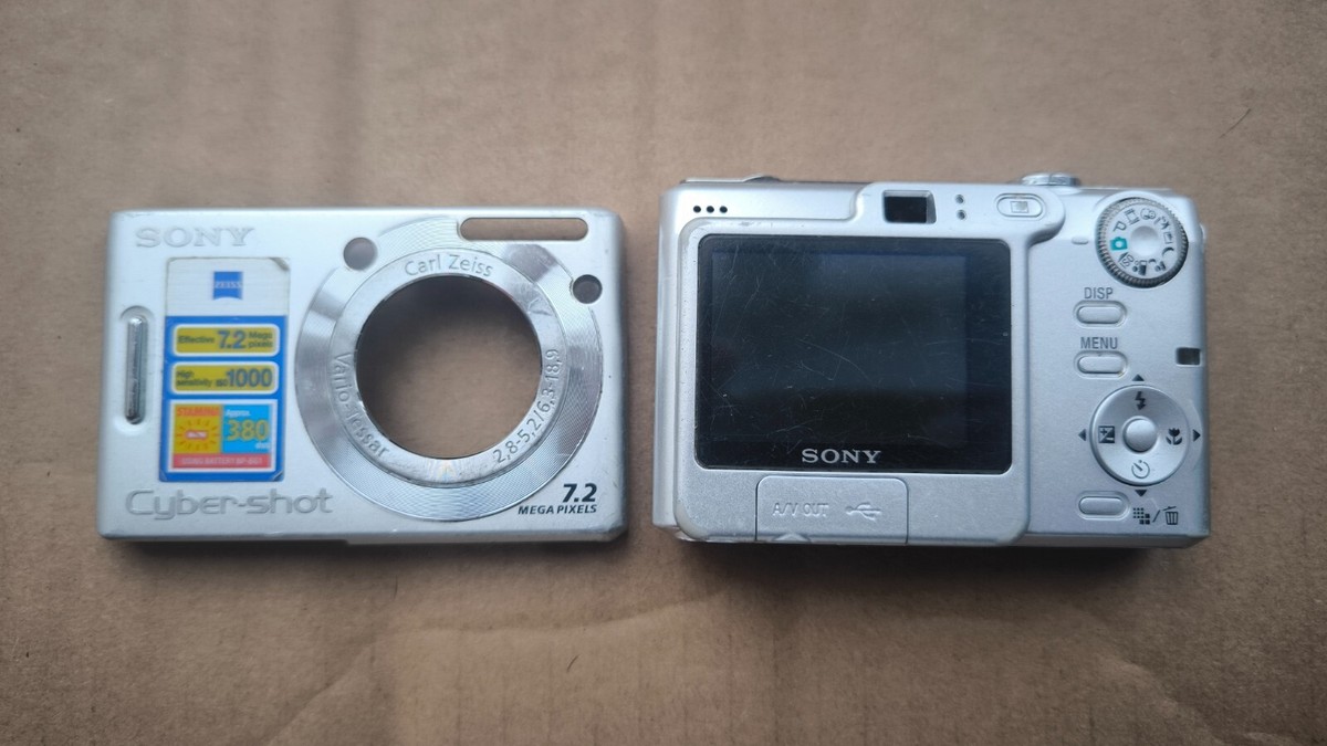 SONY DSC-W35 SILVER (PARTS ONLY) | eBay