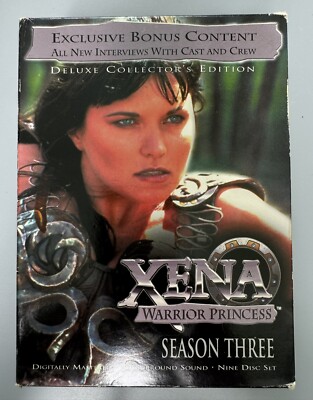 Xena: Warrior Princess Seasons 1-6 VHS & DVD Boxed Sets Great