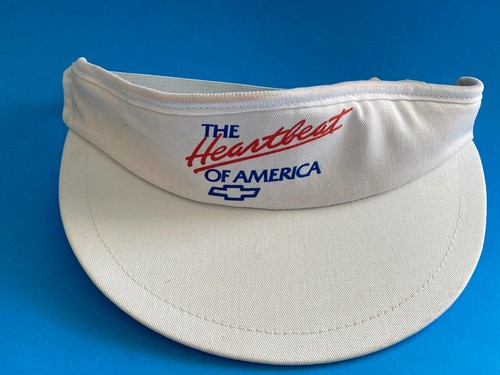 AMERICA VINTAGE CAP VISOR HAT RED 