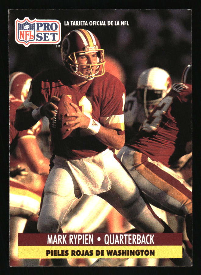1991 Pro Set Spanish  #252 Mark Rypien