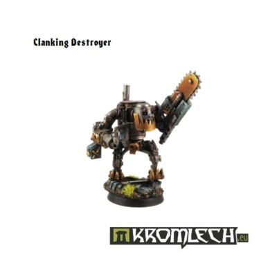 Clanking Destroyer-Kromlech- Orks Painboss Cybork Mek Boyz Grotsnik Mega Armour