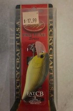 New Lucky Craft Fat Cb Bds 4 Chartreuse Black B.d.s. Big Daddy Strike Pro Tune