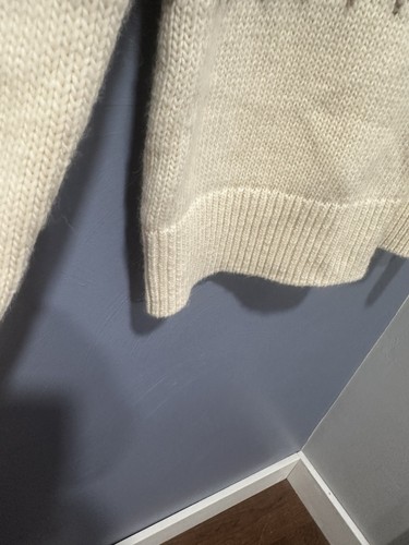 Banana Republic Women’s Sweater Fair Isle Crewneck Preppy Cream M cottage core - Bild 9 von 11