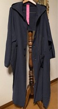 USED Y'S PINK YOHJI YAMAMOTO HOODED SHAWL LONG COAT GOWN UNUSED
