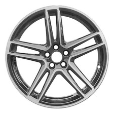67597 Reconditioned OEM Front Aluminum Wheel 20x9 Machined and Gloss Black