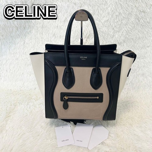 CELINE Luggage Tote Bag Handbag Women's Used From Japan