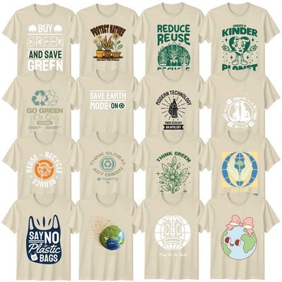 Earth Day Awareness Adult T-Shirt Environmental Activism Advocacy Birthday Gift
