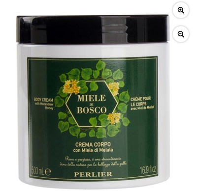 Perlier Miele Di Bosco Supersize Honeydew Honey Body Cream 16.9-oz-NEW SEALED