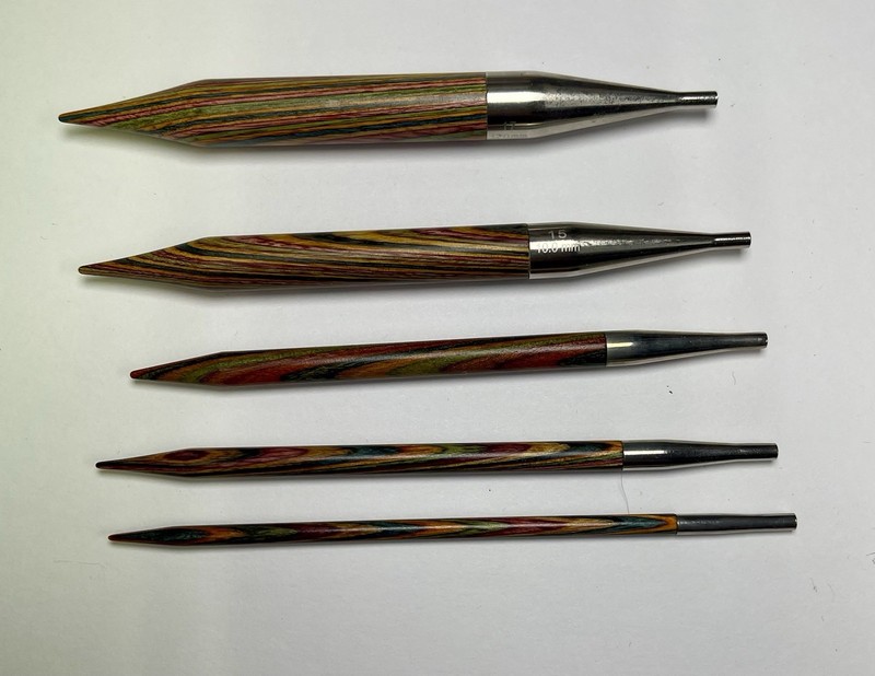 KnitPro Symfonie Wood Interchangeable Circular Knitting Pins. 5 Sizes