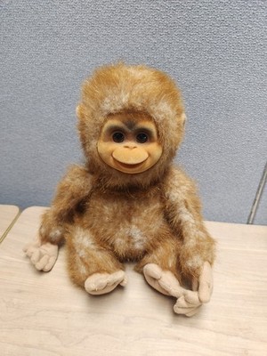 Paw Palz Chattering Chico Monkey Chimp Makes Sound Moves Mouth Plush Hosung!.