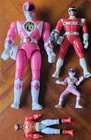 Vintage Mighty Morphin Power Rangers MMPR Action Figures x5 * Free Fast Post Aus