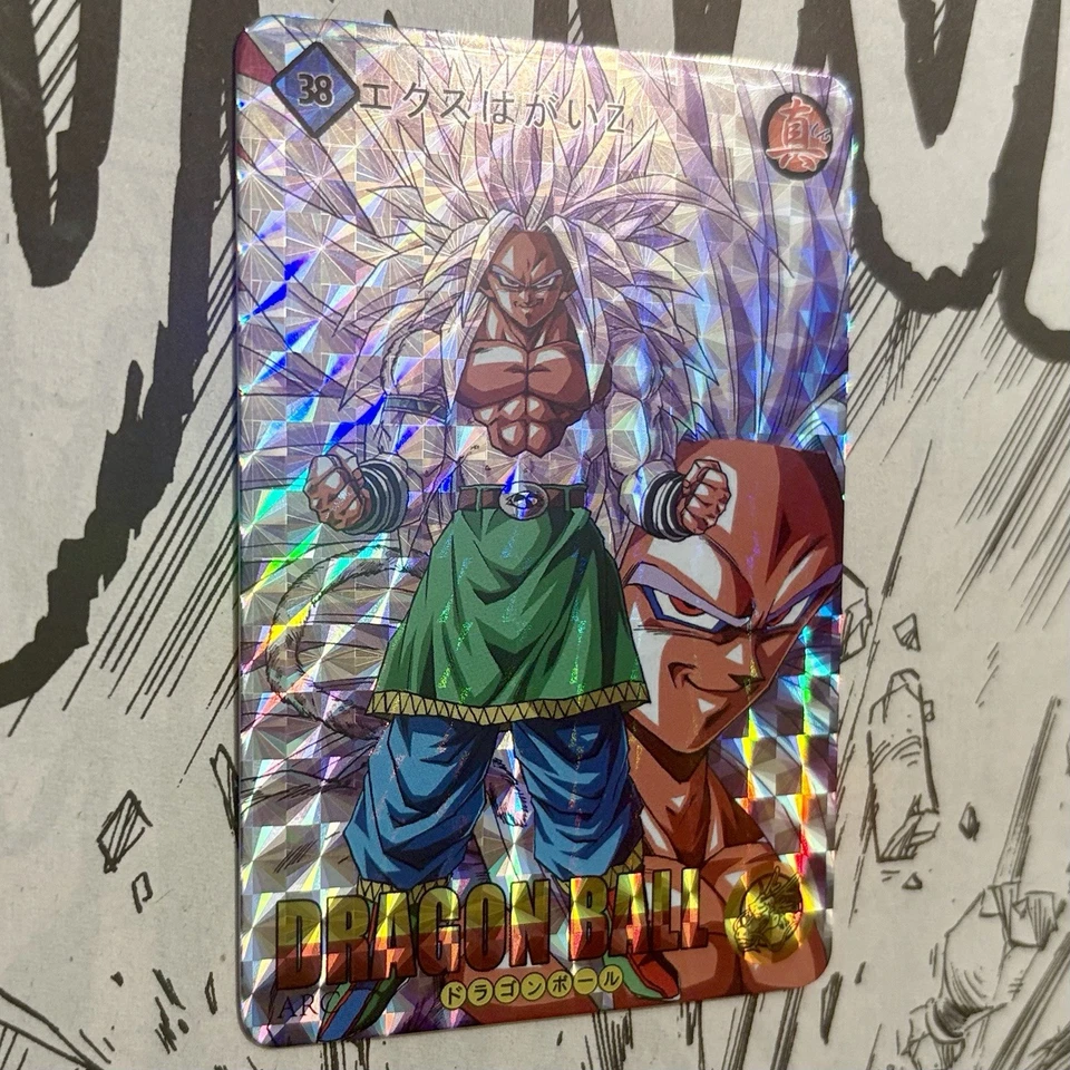 Dragon Ball AF Super Saiyan 5 SSJ5 Goku Prism Fan Card DBZ DBS Anime 2018 Xicor - Image 2 of 4