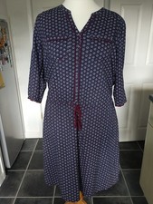 LADIES DRESS 3/4 LENGTH SLEEVES SIZE 20 BY TU