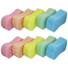 Lantee Large Sponges - Car Cleaning Supplies - Big 10 Pcs High Foam Cleaning ...