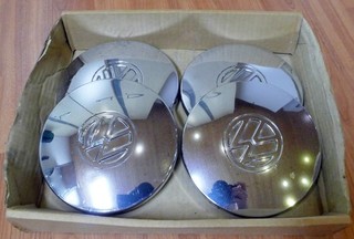 4x Copricerchi VW originali anni 60/70 VW Maggiolino usati