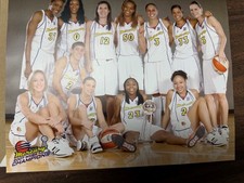 2007 WNBA 2007 Championship Phoenix Mercury Team Poster 8"x11" NEW