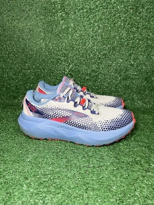 Brooks Caldera 6 Womens Size 9.5 Blue Grey Running Shoes Outdoor Trail Sneakers