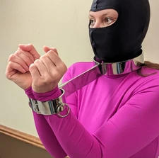 Shrew's Fiddle Rigid Steel Yoke Locking Neck Restraint Pillory Size Medium