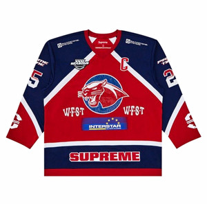 Supreme Rhinestone Hockey Jersey | eBay