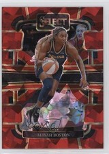 2024 Panini Select WNBA Concourse Red Ice Prizm Aliyah Boston #52 0nr3